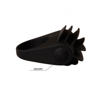 Pretty Love Chester Black Vibrator Ring - image 7