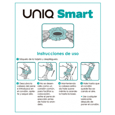 Uniq Smart Latex-Free Pre-Erection Condoms 3 Units - image 3