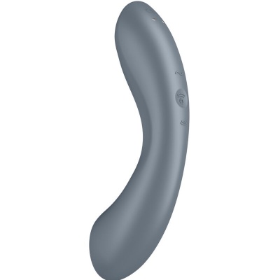 Satisfyer Curvy Trinity 1 Air Pulse Vibrator Grey - image 9