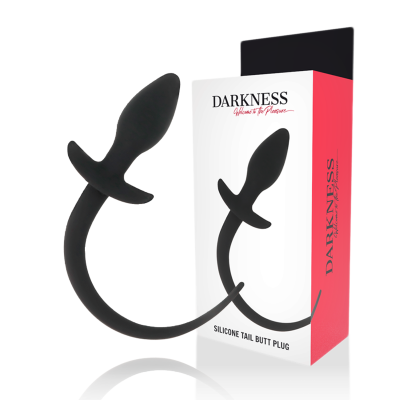 Darkness Anal Plug 28 CM Black Silicone