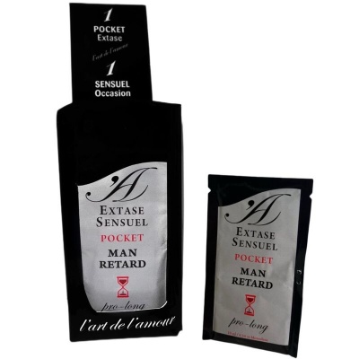 Extase Sensual Male Retardant Pocket 10ml Extase Sensual Male Retardant Pocket 10ml
