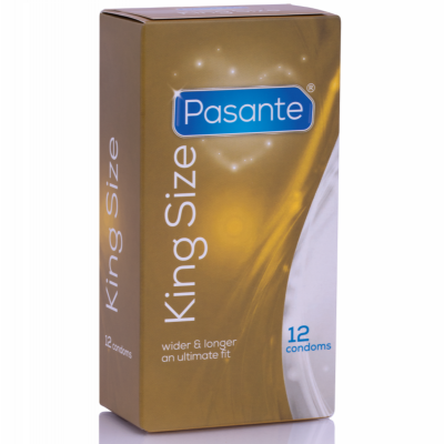 Pasante King Size Condoms 12 Pack - image 1