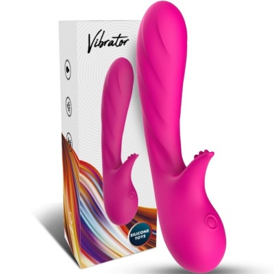 Armony Romance Vibrator with Stimulator Fuchsia - image 5