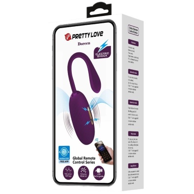 Pretty Love Doreen Purple Rechargeable Vibrating Egg - image 7