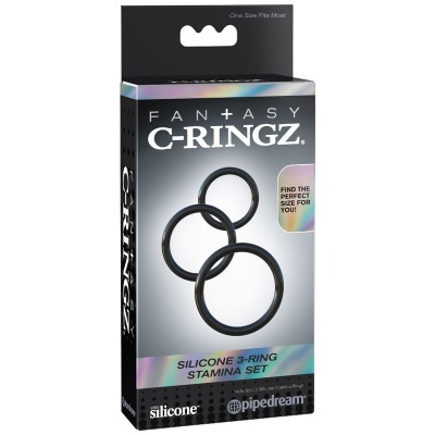 PIPEDREAMS C-Ringz - 3 Silicone - image 3