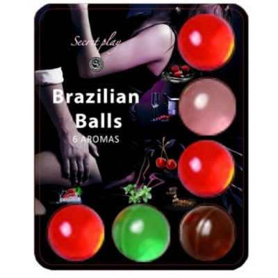 Secretplay Brazilian Balls Set - Hot Balls 6-Pack