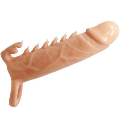 Pretty Love Emmit Penis Sleeve w/ Clitoral Stimulator - image 1