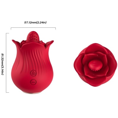 Armony Rose Clitoral Vibrator and Stimulator Red - image 4