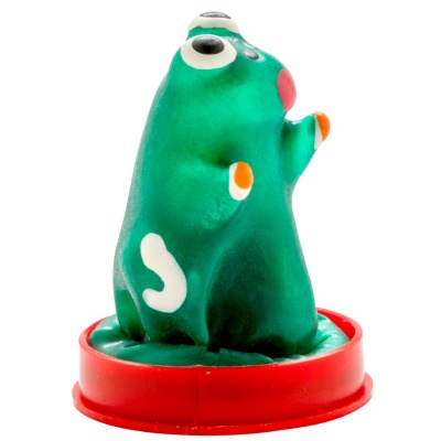 Condomerie Hand-Painted Novelty Condom Frog Model 1 - image 2