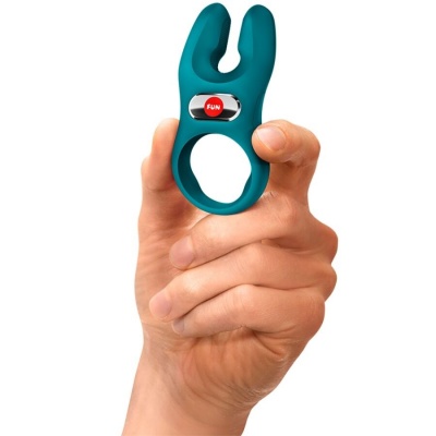 Fun Factory NŌS Pro Vibrating Cock Ring Bottle Green - image 6