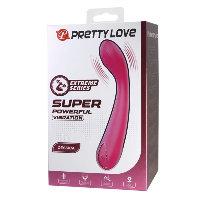 Pretty Love - Jessica High Power Pink Vibrator - image 9