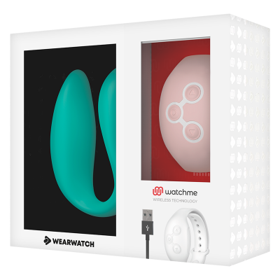 Wearwatch - Watchme Dual Technology Vibrator SEA Water / pink - image 3