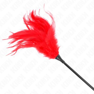 Kink Multiple Red Tickle Feathers 45 Cm - image 5
