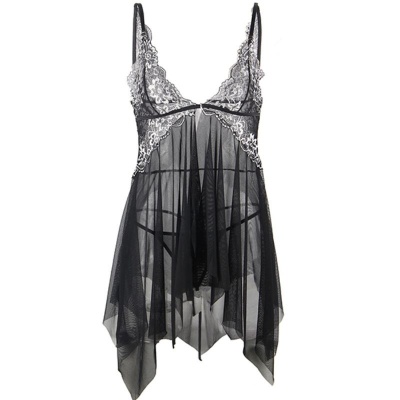Subblime Babydoll Tulle with Lace Chest L/XL - image 5