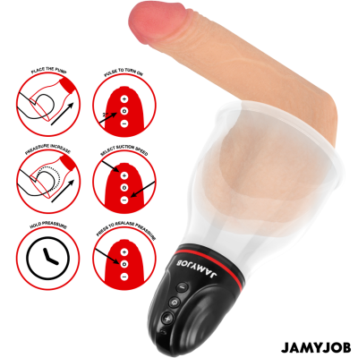 Jamyjob Xpand Lite Testicle Pump, 3 Suction Levels, Grey - image 3