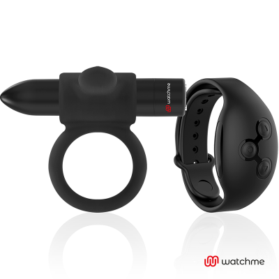 Black & Silver Cameron Vibrating Cock Ring - image 2