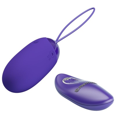 Pretty Love Berger Violet Vibrating Egg Remote Control - image 3