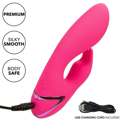 CalExotics So. Cal Sunshine Rabbit Vibrator Fuchsia - image 10