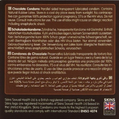 Skins Chocolate Premium Condoms Pack 4 - image 4