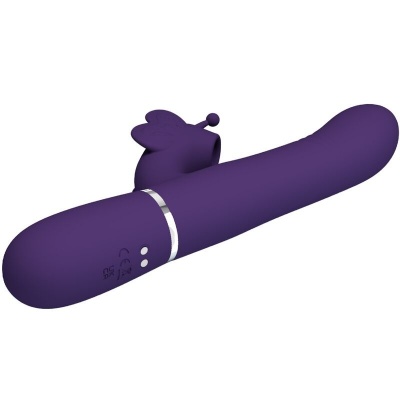 Pretty Love Multifunction Rabbit 4-in-1 Purple - image 4
