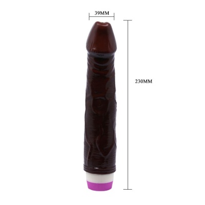 Baile Waves of Pleasure Brown Vibrator 23CM - image 3