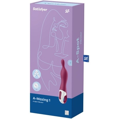 Satisfyer Amazing 1 Aspot Vibrator Berry - image 3