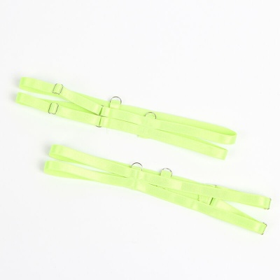 Subblime Green Eyelash Lace Bra Set L/XL - image 11