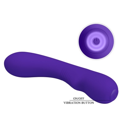 Pretty Love Prescott Rechargeable Vibrator Purple - image 6