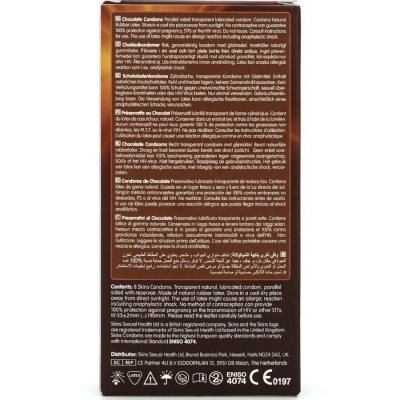 Skins Chocolate Premium Condoms Pack 8 - image 4