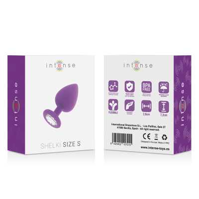 Intense Shelki S Anal Plug Lilac - image 6