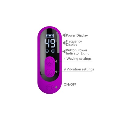 Pretty Love Yalanda Rabbit Vibrator - Purple - image 9