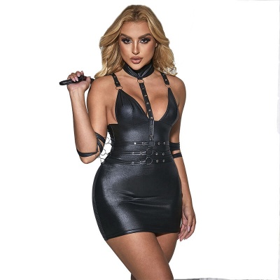 Subblime Leather Bondage Body Black L/XL - image 4