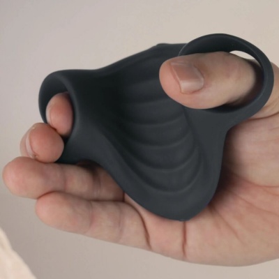 Rocks-Off Palm Black Flexible Vibrator Masturbator - image 5