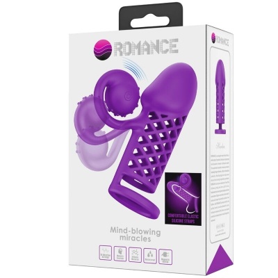 Romance Harden Purple Extended Sleeve Vibrating - image 9