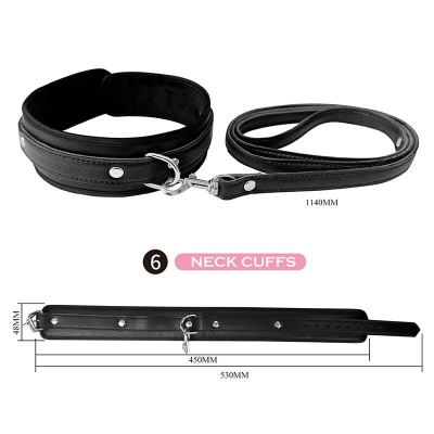 Pretty Love 8-Piece BDSM Kit Black - image 10