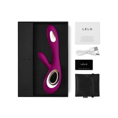 Lelo Soraya Wave Purple Rabbit Vibrator - image 3