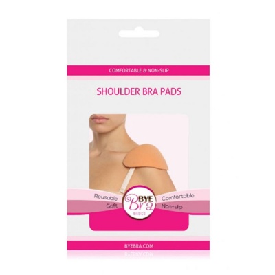 Bye Bra Shoulder Protectors Support Beige - image 2