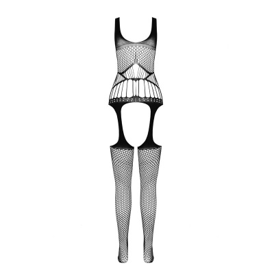 Passion Bodystocking BS 106 Black One Size - image 3