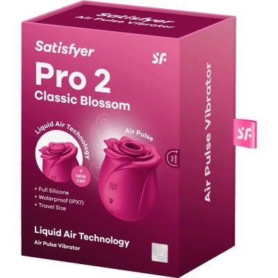 Satisfyer Air Pulse Pro 2 Classic Blossom Vibrator - image 7