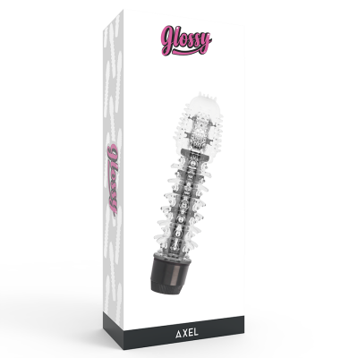Glossy Axel Black Vibrator - image 4
