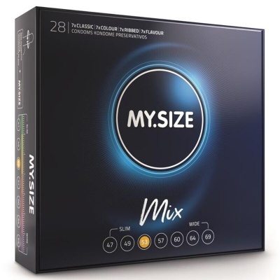 My Size Mix Condoms 53mm 28 Pack My Size Mix Condoms 53mm 28 Pack