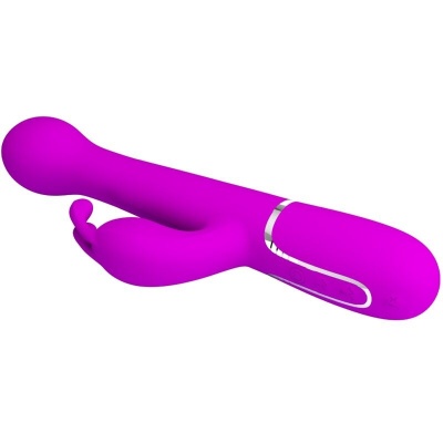 Pretty Love Dejon Rabbit Vibrator 3-in-1 Violet - image 4