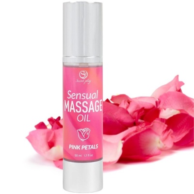 SecretPlay Pink Petals Massage Oil - image 3