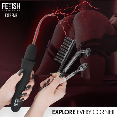 Fetish Submissive Electrostimulation Wand - image 3