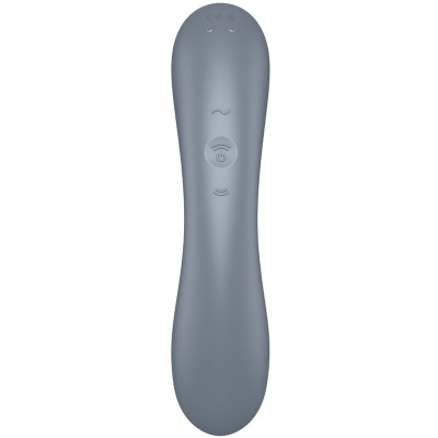 Satisfyer Curvy Trinity 1 Air Pulse Vibrator Grey - image 6