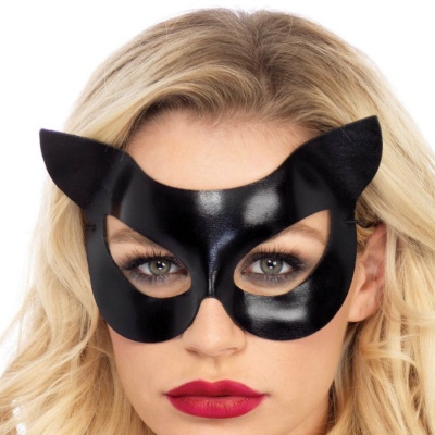 Leg Avenue Vinyl Cat Mask - image 2