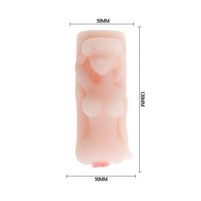 Temptation Passion Lady Womens Torso Male Mini Masturbator - image 4
