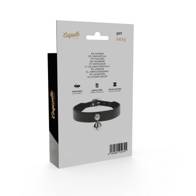 Coquette Chic Desire Vegan Leather Rattle Collar - image 6