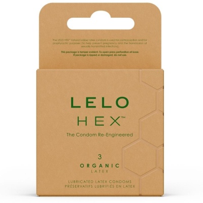 Lelo Hex Organic Condoms 3 Units - image 1