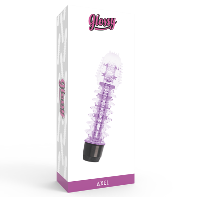 Glossy Axel Vibrator Purple - image 4